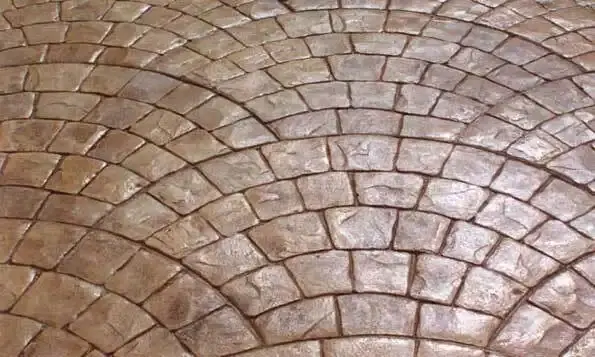 Brickform European Fan concrete stamp product example