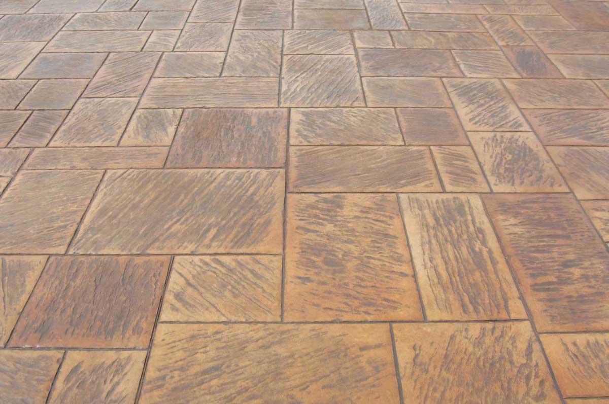 Brickform Fractured Cyprus Slate concrete stamp product example
