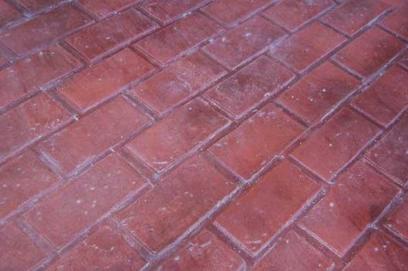 Brickform Running Bond New Brick concrete stamp product example
